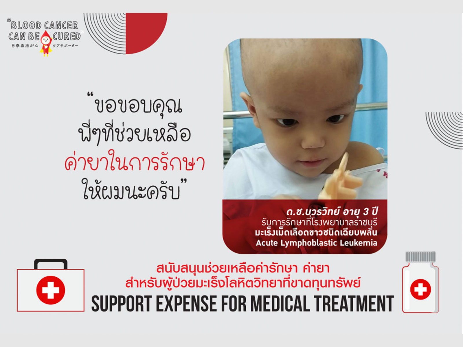 Fight to Alive กองทุนสู้มะเร็งโลหิต