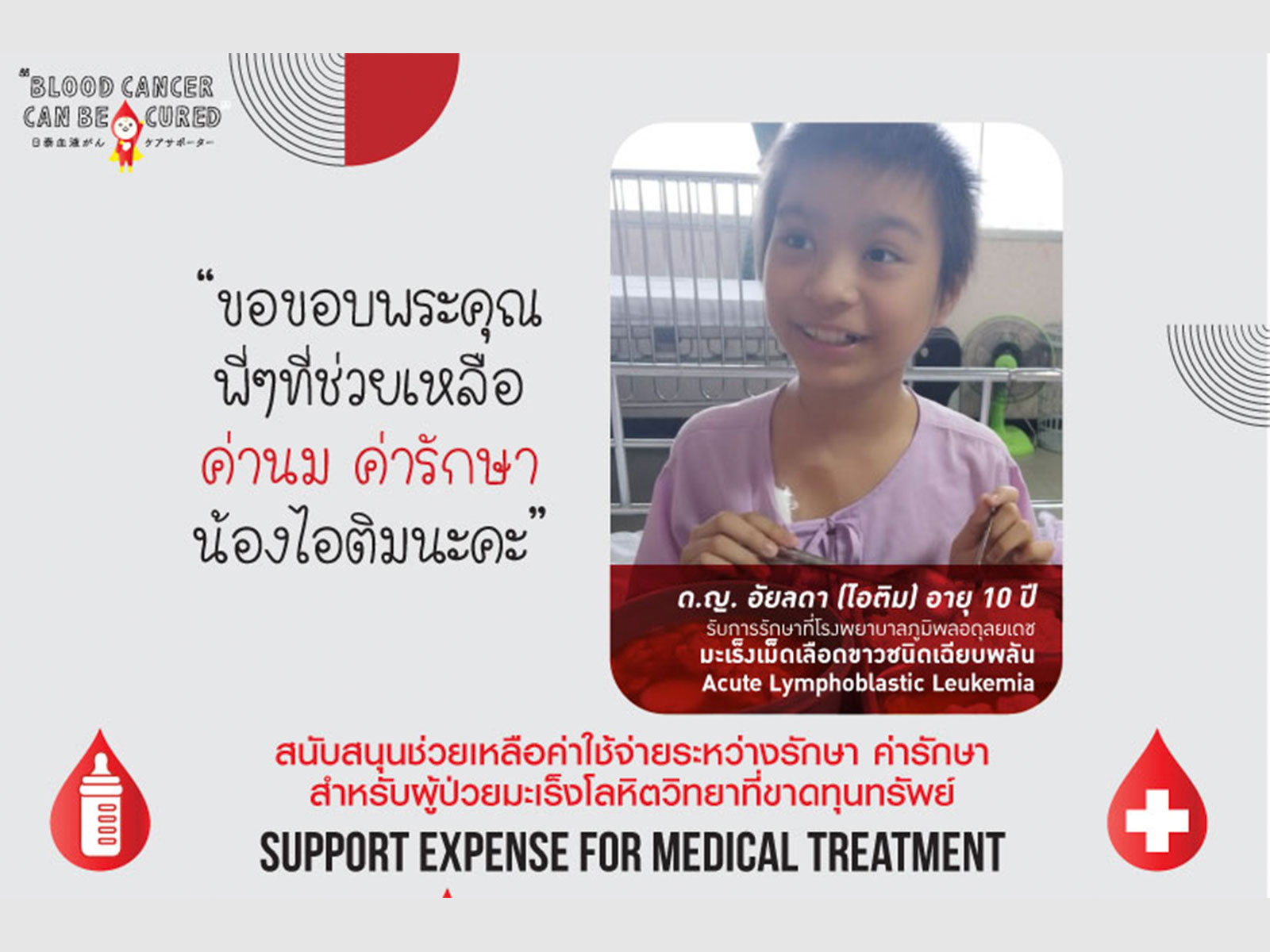 Fight to Alive กองทุนสู้มะเร็งโลหิต